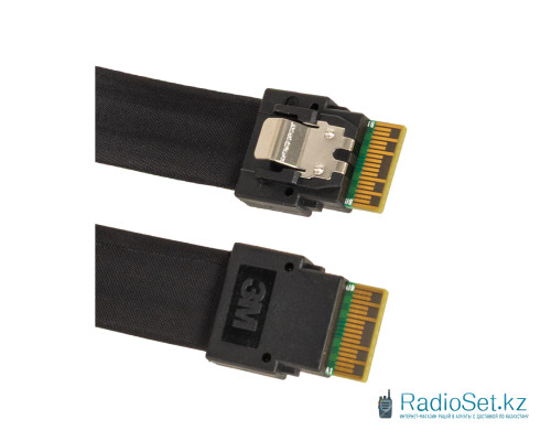 Кабель интерфейсный SFF-8654 (x8) 2xSFF-8654 Supermicro CBL-SAST-1276F-100